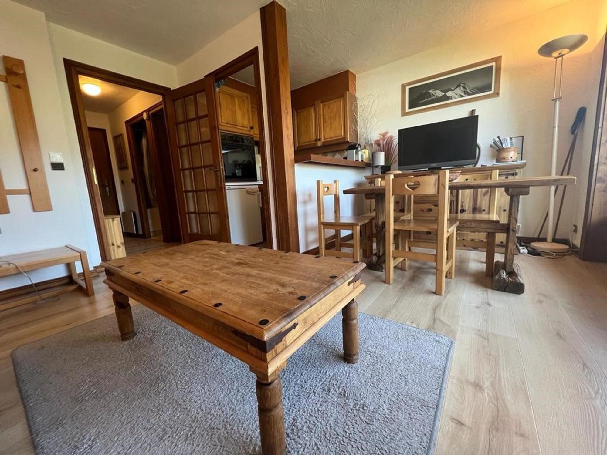 Studio 4 Pers - Balcon - Proximite Pistes Et Golf - Tv - Garage - Animaux Ok - Tennis En Ete - Fr-1-453-82 Megève Exteriér fotografie
